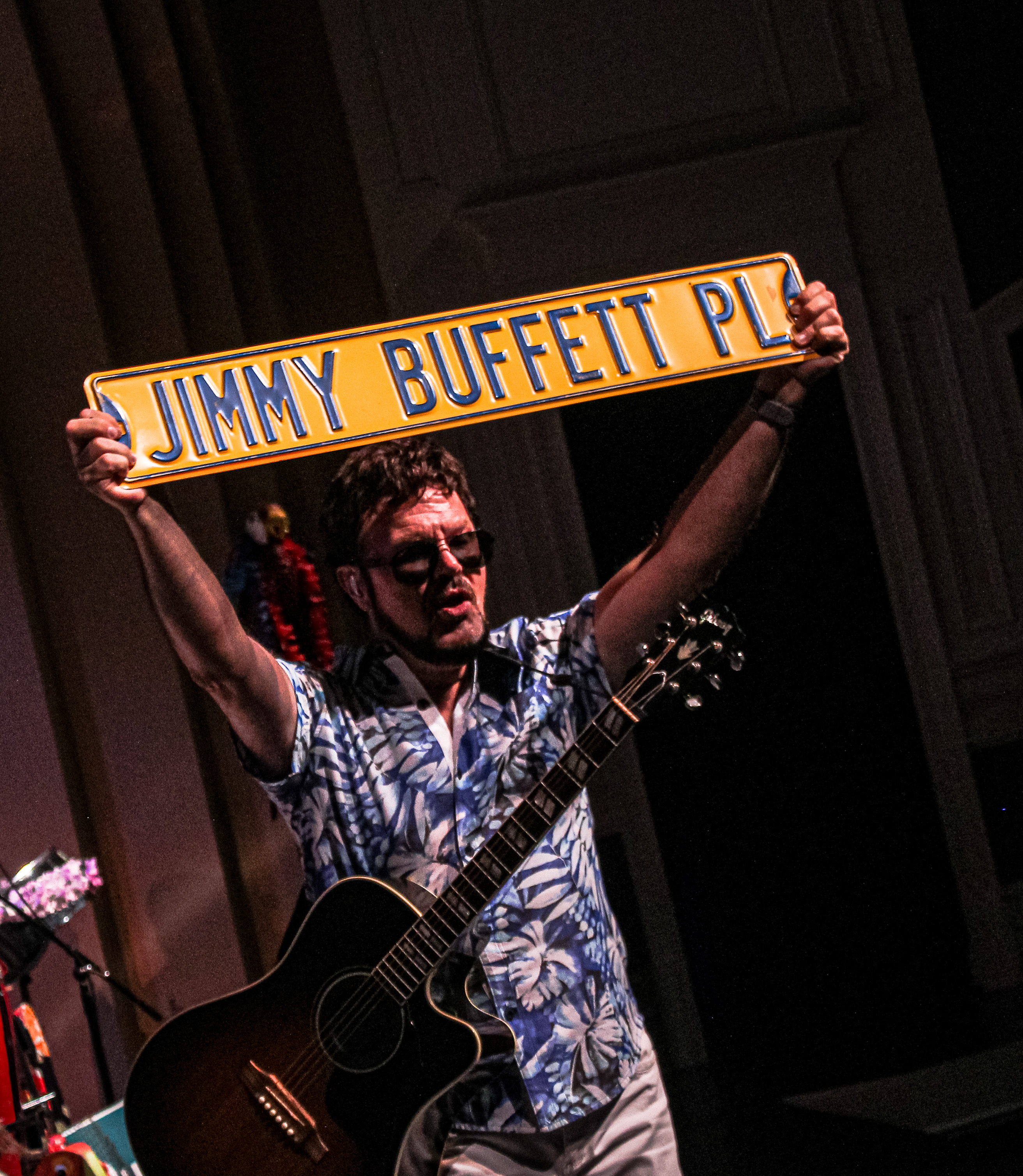 Jimmy Buffett sign