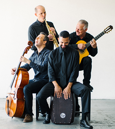 four musicians with their insturments