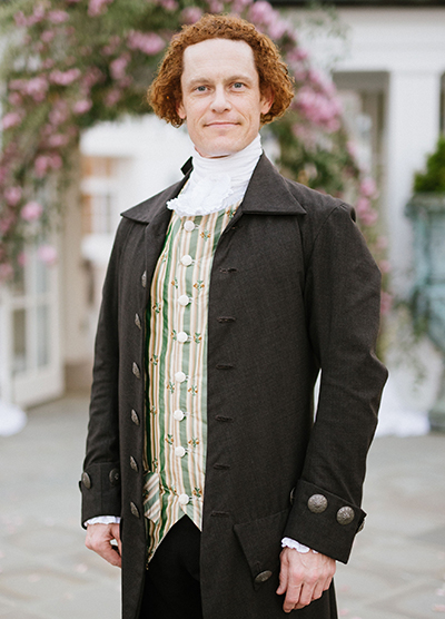 man dressed as Thomas Jefferson